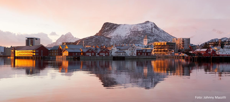 Ilhas Lofoten para observação da Aurora Boreal